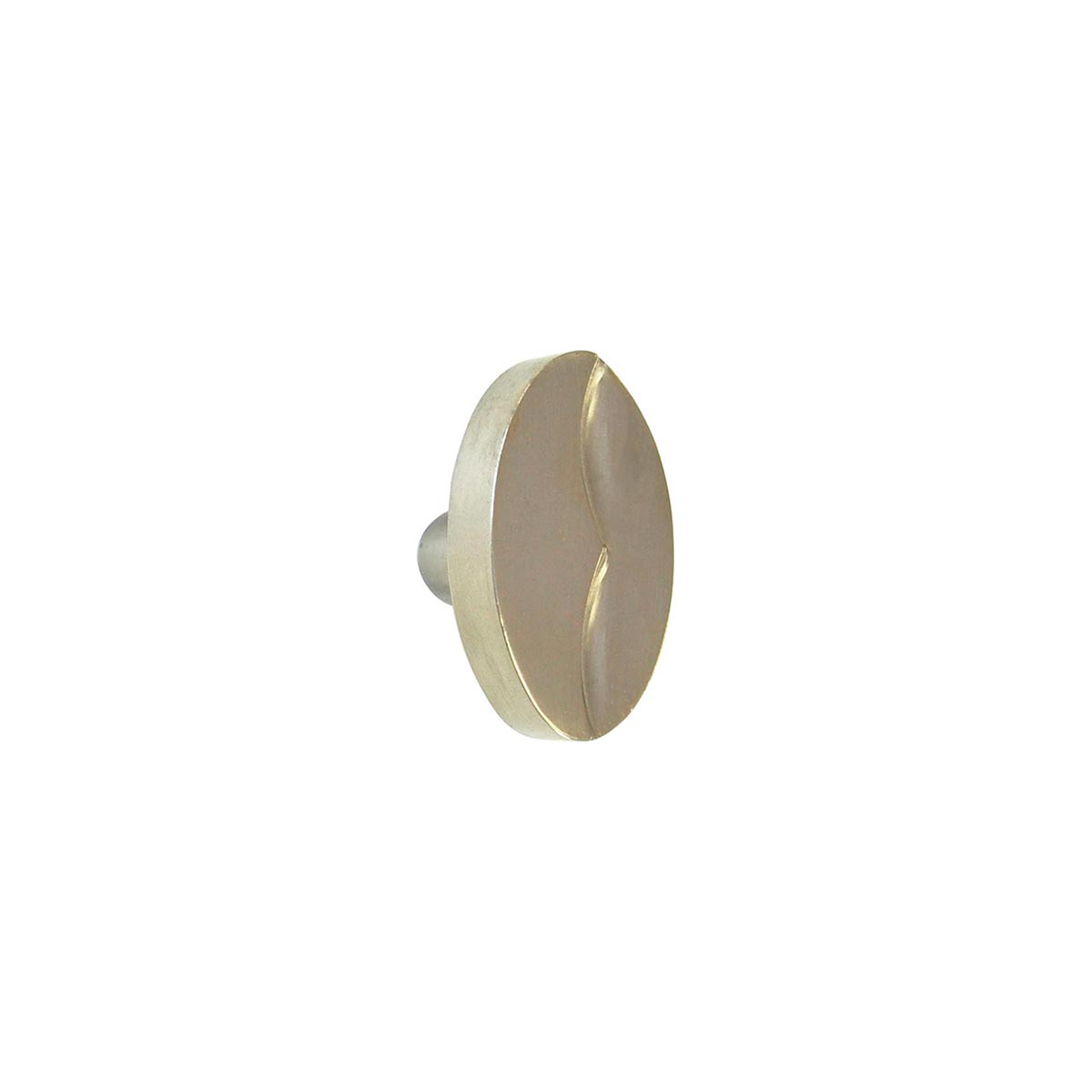 Solid Bronze Cayman 1.75 inch Oval Cabinet Knob