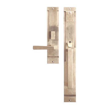 Solid Bronze Tribeca Thumblatch-Lever Mortise Entry Set