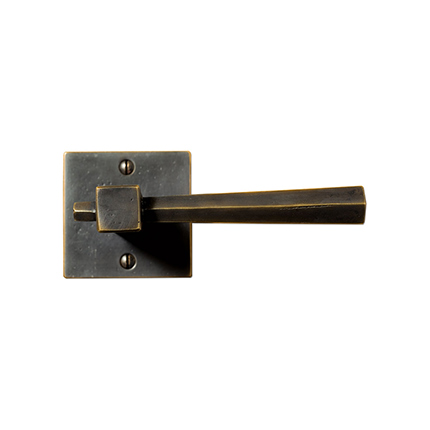 Solid Bronze East-West Lever with Reverse Step Escutcheon