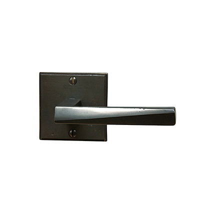 Solid Bronze Milan Lever with Step Escutcheon