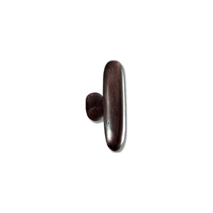 Solid Bronze Oblong 2.5 inch Cabinet Knob