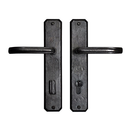 Hand Forged Iron Monte Vista Lever Multipoint Entry Set 