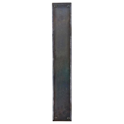 Hand Forged Iron 18 inch Push Plate 