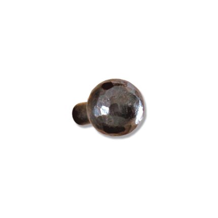 Hand Forged Iron Forged 1.25 inch Cabinet Knob 