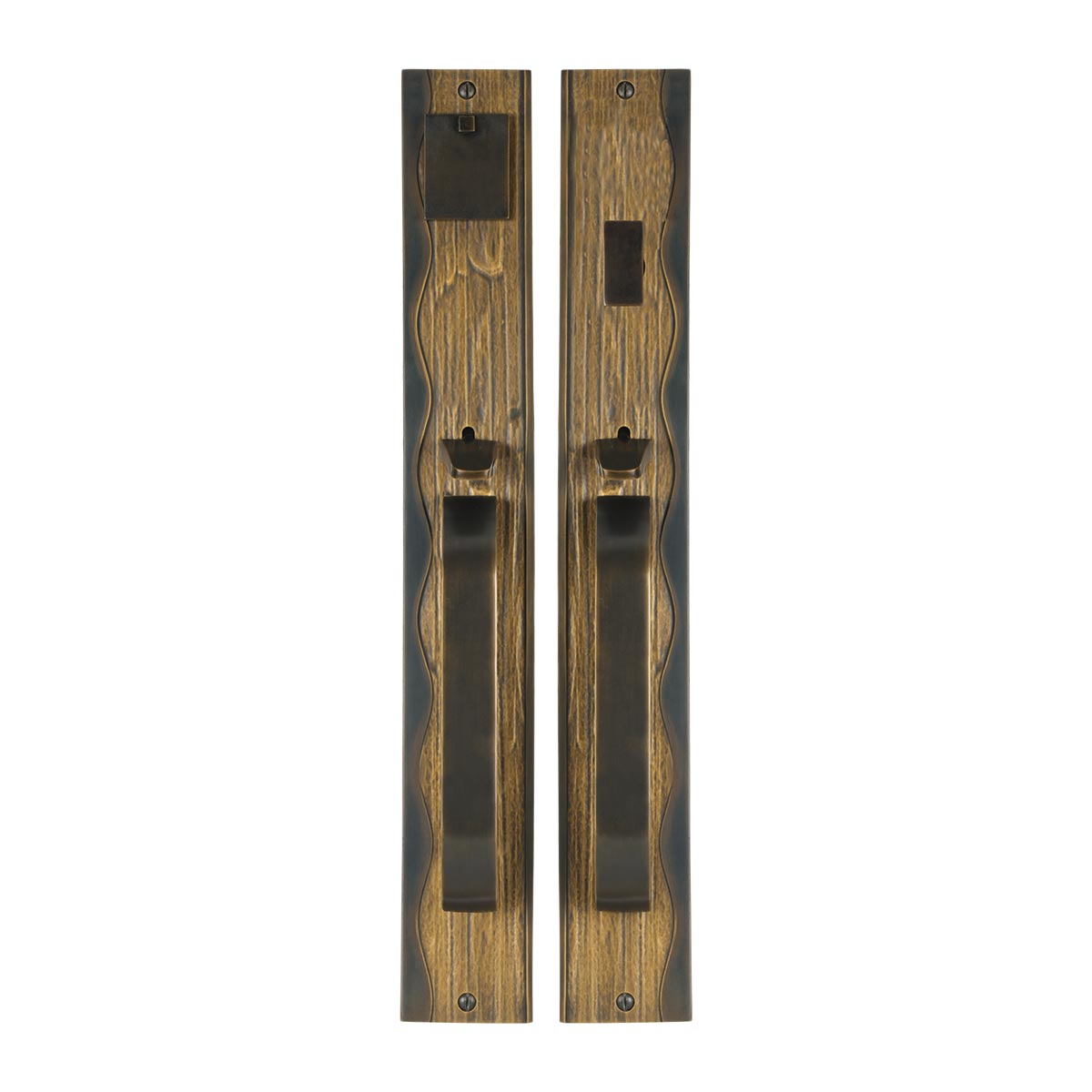 Solid Bronze Amalfi Thumblatch Mortise Entry Set