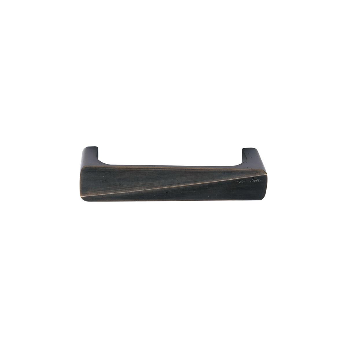 Solid Bronze Milan 4 inch Thick Cabinet Pull 
