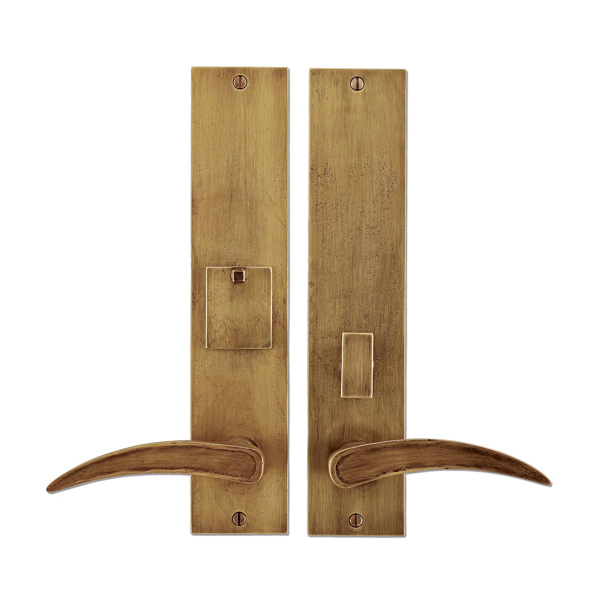 Solid Bronze Fleetwood Lever Mortise Entry Set