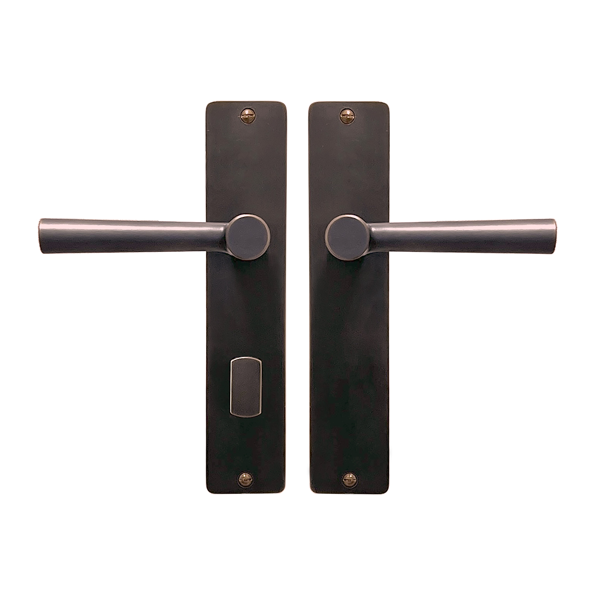 Solid Bronze Kareo Lever Multipoint Entry Set