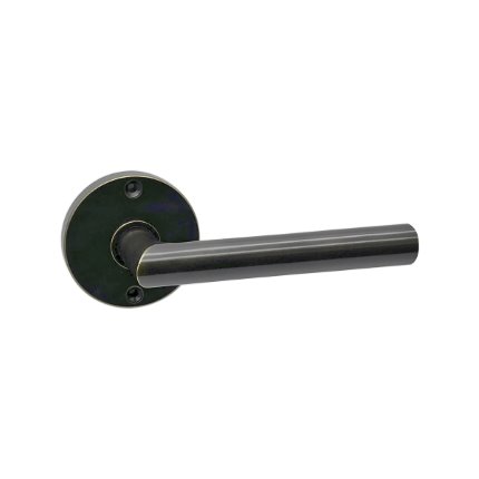 Brass Grant Lever with Round Escutcheon