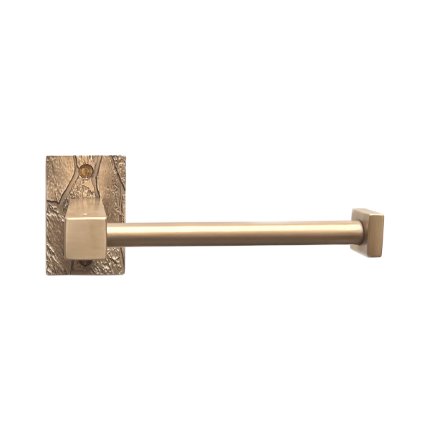 Solid Bronze Canyon Toilet Paper Holder