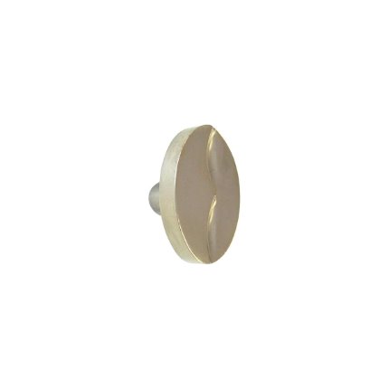 Solid Bronze Cayman 1.75 inch Oval Cabinet Knob