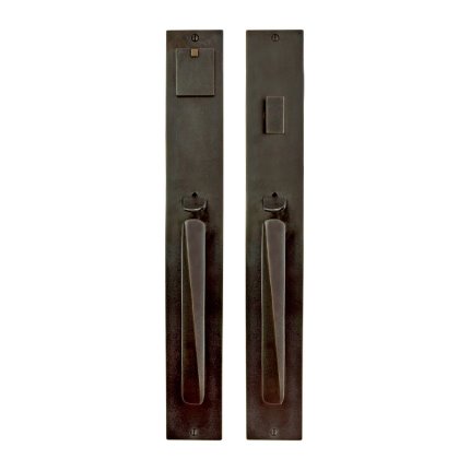 Solid Bronze Milan Thumblatch Mortise Entry Set