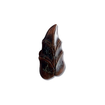 Solid Bronze Leaf 3 Inch Pull 