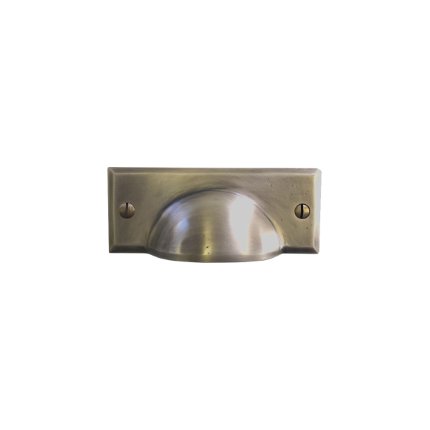 Solid Bronze 3 7/8 inch Bin Pull