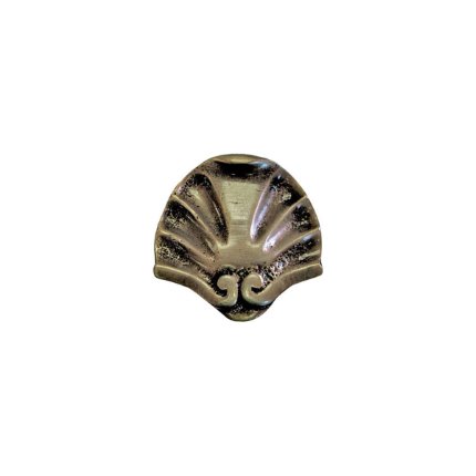 Solid Bronze Seashell 1.75 inch Cabinet Knob