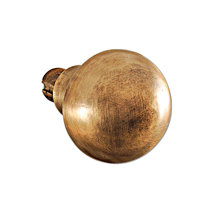 Solid Bronze Mushroom Knob 