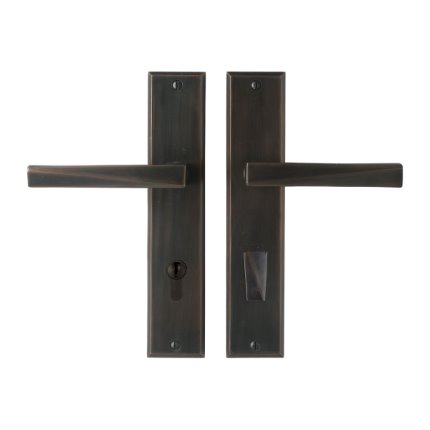 Solid Bronze Milan Lever Multipoint Entry Set 