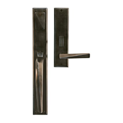 Solid Bronze Milan Thumblatch-Lever Mortise Entry 