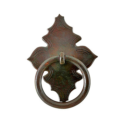 Hand Forged Iron Catalonia Ring Pull 