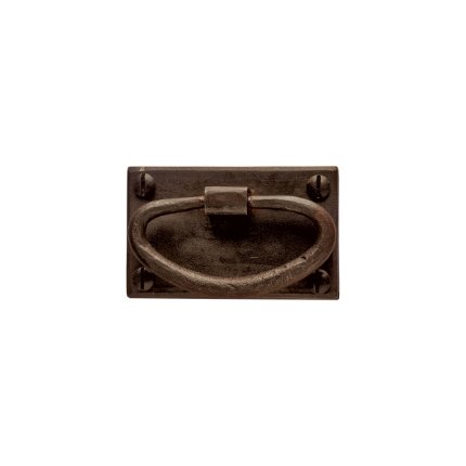 Hand Forged Iron Bungalow Drawer Pull 